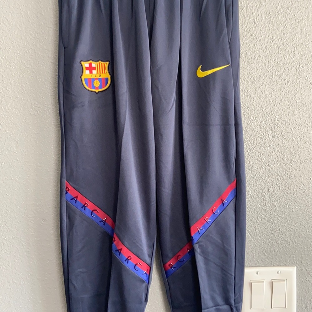 Nike FC Barcelona Soccer Sweats Pants Joggers